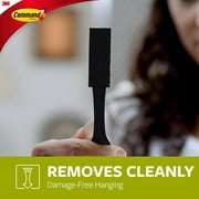Command Black Picture Hanging Strips, Medium, Decorate Damage-Free 17206BLK