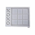thumbnail image 2 of Vacemry Ensemble de 2 Pcs de Résine Époxy DIY, Jeu de Société XO Tic-Tac-Toe, Décor de Porche Moderne Jeu de Table à Café, Moules en Silicone Réutilisables pour Projets d'Artisanat Adultesenfants, Kit de Moulage de Résine Fini Miroir, 2 of 9
