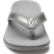 Vionic Women's Islander Sandals Pewter Metallic 11M