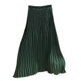 thumbnail image 3 of Sngxgn Women's Casual Mid Waisted Washed Frayed Short Skirt(Green,One Size), 3 of 6