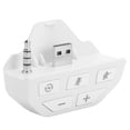 thumbnail image 2 of Gamepad Headset Adapter, 3.5mm-Audio Port Convenient Multiple Audio Modes Practical 12 Pin Interface Gamepad Headphone Converter, For Wireless Gamepad Game Black,White, 2 of 8