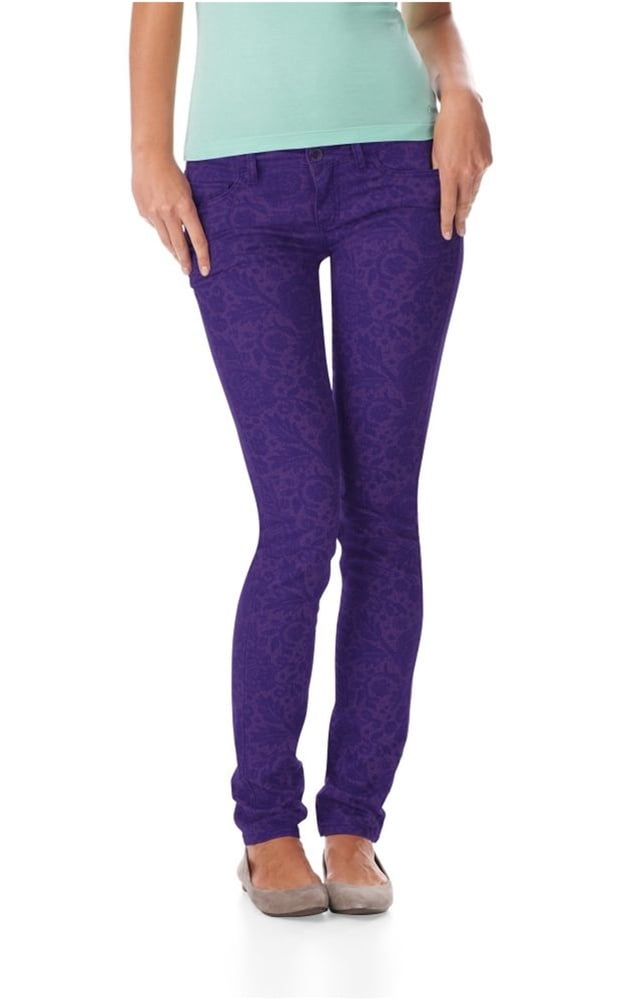 Purple jeans. Смайл скинни Джуниор 13. DDD-U Jeans.