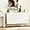 White, variant on Dresser for Bedroom with 6 Drawers and Metal Handle,Sturdy Frame Modern Bedroom Furniture, Chest of Drawers, White Dressers with Drawers for Closet Hallway, Living Room, Entryway