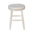 thumbnail image 4 of International Concepts Swivel Stool Barstool, 18 inch, Unfinished, 4 of 4