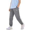 thumbnail image 5 of DJDLJWCJ Boys Athletic Sweatpants Quick Dry Mesh Loose Fit Sports Joggers Pants Elastic Waist Side Pocket Baggy Panst Gray Size 4T, 5 of 8