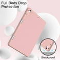 thumbnail image 3 of JETech Case for iPad Pro 10.5-Inch and iPad Air 3 (10.5-Inch 2019, 3rd Generation) with Pencil Holder, Slim Tablet Cover with Soft TPU Back, Auto Wake/Sleep (Rose Gold), 3 of 8