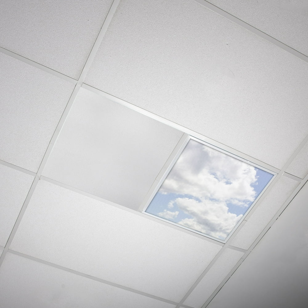 Octo Lights Fluorescent Light Covers 2x2 Flexible Ceiling Light Diffuser Panels Decorative