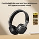 thumbnail image 4 of Pisexur - Auriculares Bluetooth para hombre, plegables, inalámbricos y con cable, estéreo, para celular y PC, suaves, ligeros, para uso prolongado, para niños, organizador de electrónica., 4 of 7