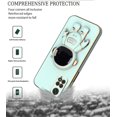 thumbnail image 6 of Compatible with Redmi Note 11 Case Silicone TPU Plating, Xiaomi Redmi Note 11 Cases Cute Astronaut Pattern Phone Case with Stand (Redmi Note 11, Green), 6 of 14