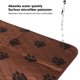 thumbnail image 4 of Almohadilla lavable para orinar de perro, absorbente, impermeable, reutilizable, almohadillas de entrenamiento para perros, gatos, mascotas, marrón oscuro, 4 of 12