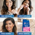 thumbnail image 2 of cccc 3D Whitestrips Gentle At-home Teeth Whitening Kit, Gently Removes 15 Years of Stains, 14 Treatments, 2 of 8