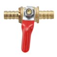 thumbnail image 6 of Brass Ball Valve 6/8/10/12/14mm Hose Barb Valve Switch Inline Water Oil Air Gas Line Ball Valve Pipe Fittings Coupler Adapter, 6 of 6