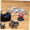 thumbnail image 4 of HUGFEGWE 5pcs Watch Repair and Amplification LED Glasses Magnifying Glasses Light Blocking Headband Magnifier Magnifying Lamp Sunglasses Chain Lens Jewelry Jewelers Lighted Aluminum U2536-4340, 4 of 9