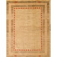 thumbnail image 1 of Ahgly Company Indoor Rectangle Abstract Orange Abstract Area Rugs, 5' x 8', 1 of 6