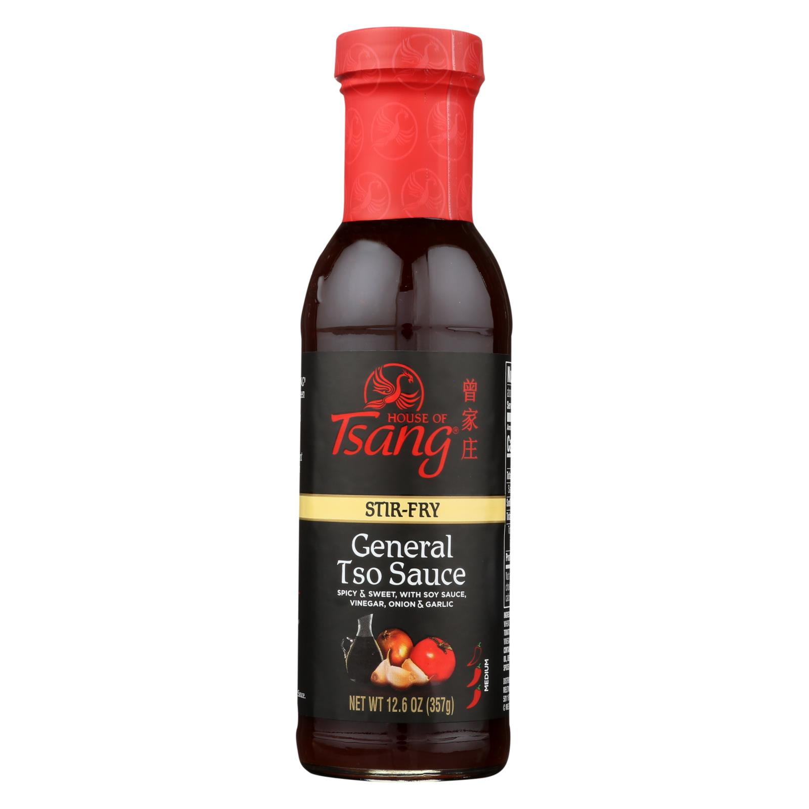 (6 Pack) House of Tsang StirFry General Tsao Sauce, 12.6 Oz Bottle