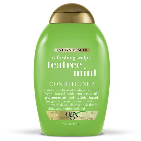 Natures Gate Tea Tree Conditioner - OGX Extra StrengthTea Tree Mint Conditioner 13oz