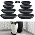 thumbnail image 3 of 2Pcs Pp Round Succulent Plant Flower Pot Saucer Planter Trays Supplies Decor (7 inch), 3 of 6