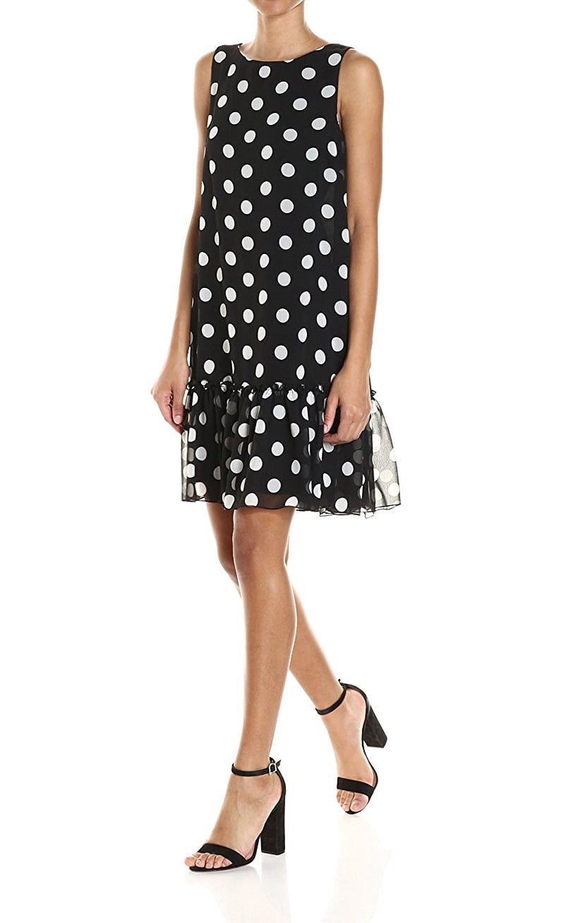 black and white tommy hilfiger dress