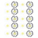 thumbnail image 3 of Apliques bordados, parches para ropa con flores de margaritas, parches para ropa, calcomanías para ropa, máxima comodidad, 3 of 9