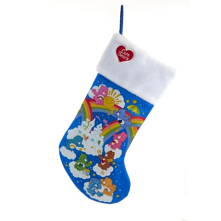 New Officially Licensed Care Bears Printed Christmas Stocking 19"
