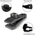 thumbnail image 3 of 10 clips para cerrar cortinas, clips para lonas, clips para sujetar lonas, para tiendas de campaña, camping, sol, viento, accesorios (negro), 3 of 5