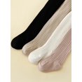 thumbnail image 5 of 4 paires de collants solides pour petites filles, 5 of 5
