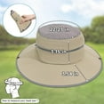 thumbnail image 7 of OZERO Sun Hat for Men Women: Fishing Hat Wide Brim UV Protection Bucket Boonie Hats Waterproof Summer Beach Hiking, 7 of 7