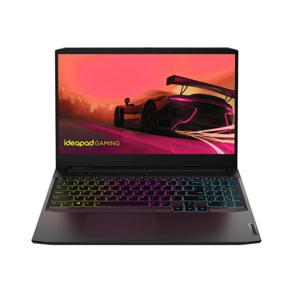 Lenovo IdeaPad Gaming 3 15ACH6 82K2 - 180-degree hinge design - AMD Ryzen 5 - 5600H / up to 4.2 GHz - Win 11 Home - GF RTX 3050 Ti - 8 GB RAM - 512 GB SSD NVMe, TLC - 15.6" IPS 1920 x 1080 (Full HD) @ 120 Hz - Gigabit Ethernet - Wi-Fi 6 - shadow black - kbd: US