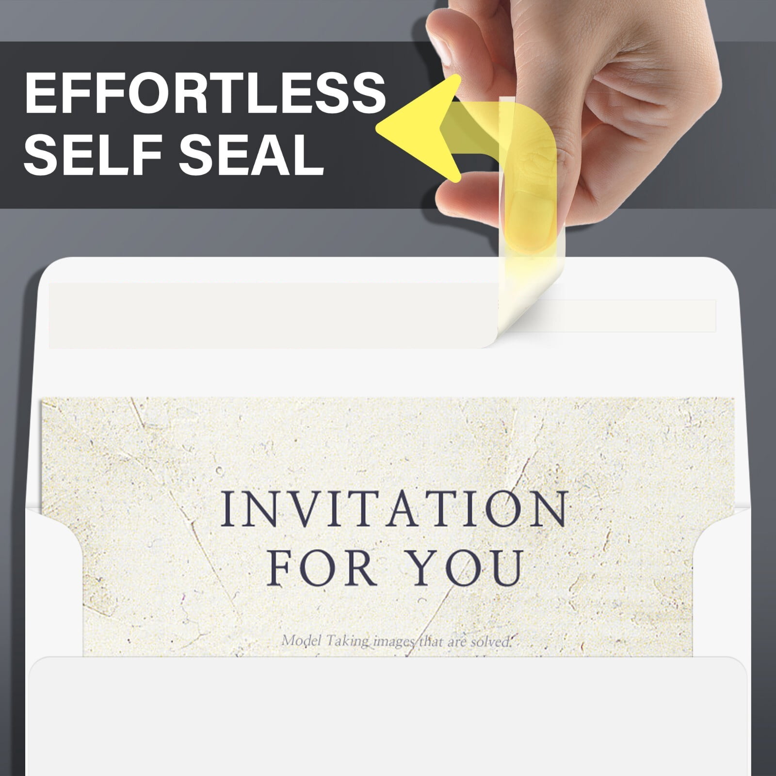BagDream 250 Pack A2 White Envelopes 4.375 x 5.75 Printable Invitation Envelopes Self Seal for Cards, Photos RSVP, Greeting Cards