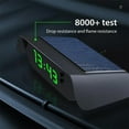 thumbnail image 6 of Vehicle Time & Temperature Display Noctilucence Solar Powered Dashboard Clock, 6 of 15