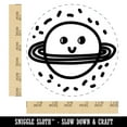 thumbnail image 2 of Happy Planet Space Doodle Self-Inking Rubber Stamp Ink Stamper - Black Ink - Large 1-1/2 Inch, 2 of 7