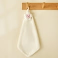 thumbnail image 1 of Toallas De Poliéster Toalla absorbente gruesa de coral con diseño de girasol para limpieza de cocina, color blanco, ideal como recuerdo de boda (1 unidad) JASKFLY, 1 of 9
