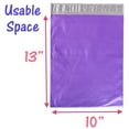 thumbnail image 5 of 10x13" Colored Designer Quality Poly Mailers, Self Adhesive Shipping USPS Mail bags, Colored Flat Envelopes Combo, 5 of 12