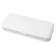 thumbnail image 3 of Bolígrafo PP Lápiz Bolsa de Papelería Estuche para Lápices para Adultos Portátil Ligero a Prueba de Polvo Breve Múltiples Usos Práctico blanco Macarena Estuche, 3 of 8