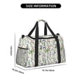 thumbnail image 3 of Disketp Wisteria Flower Bolsa de Viaje Tipo Duffle, Bolso de Mano para Fin de Semana para Mujer, Bolsa de Gimnasio Ligera para Hombre, Esencial para Viajes, 3 of 7