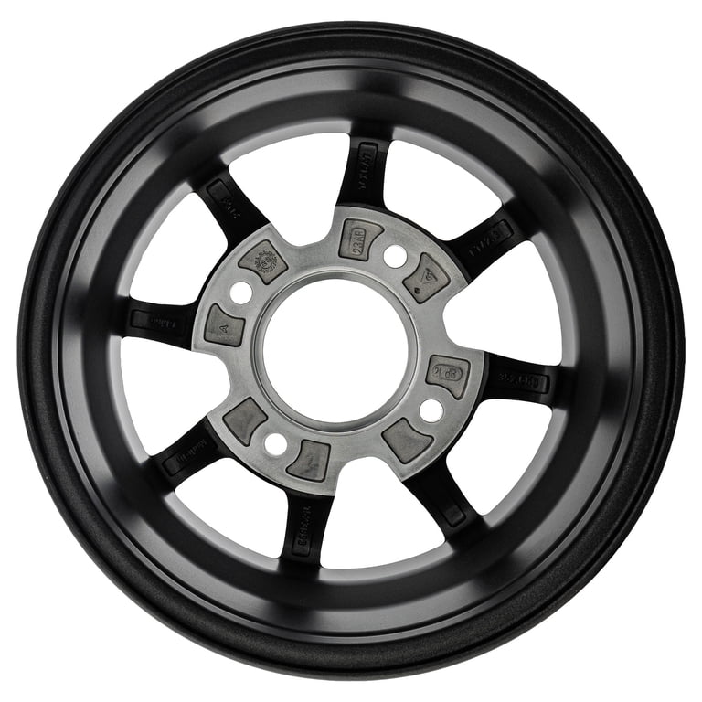 Polaris 1523999-744 Matte Flat Black Cast 14X6 Rim RZR XP Sport