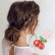 thumbnail image 2 of 10 Piezas de Bonitos Clips para el Cabello de Conejo, Plátano, Fresa y Cereza para Niñas en Rosa, Amarillo y Rojo, 2 of 3