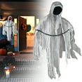 thumbnail image 2 of PEIXUN Halloween Animated Hanging Scary Hanging Faceless Grim Swing White Robe With Creepy Sound And Light For Indoor Outdoor Decor Prop, 2 of 7