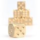 thumbnail image 4 of 5 pcs Dice 15mm Metal Dice with Case 6-sided Gold Mahjong Dice Set Jin, 4 of 5