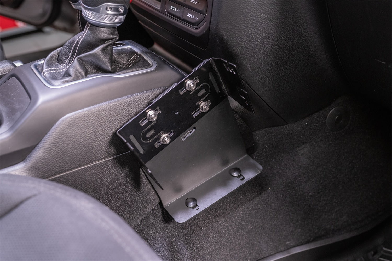 Rugged Ridge by RealTruck Race Radio Mount for Wrangler JL | 13551.06 | Compatible with 2018-2024 Jeep Wrangler JL