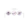 thumbnail image 3 of Pulsera De Plata Elegante S925 Con Cristal Morado Para Mujer Xtellar plateado, 3 of 4