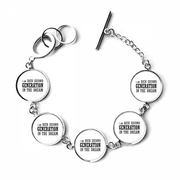 Rich Second Generation Bracelet Chain Charm Bangle Jewelry