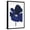 Black Frame, variant on Art.com Indigo Petal I Art Print by PI Studio, 12" x 18"