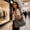Gray, variant on Large Capacity Polyester Commuter Shoulder Crossbody Bag for Women, Lightweight Travel Purse with Adjustable Strap, Multi-Compartment Tote for Everyday Essentials