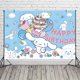 thumbnail image 4 of Decoración para fiesta de cumpleaños con diseño de Cinnamoroll, vajilla para fiesta de bienvenida al bebé, suministros para mesa, taza, mantel, número, globo, adorno para tarta, telón de fondo, 4 of 5