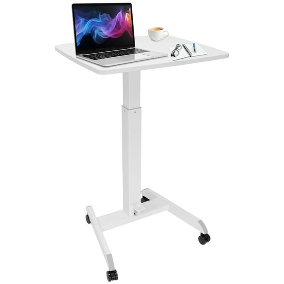 Mount-lt! Height Adjustable Rolling Laptop Desk