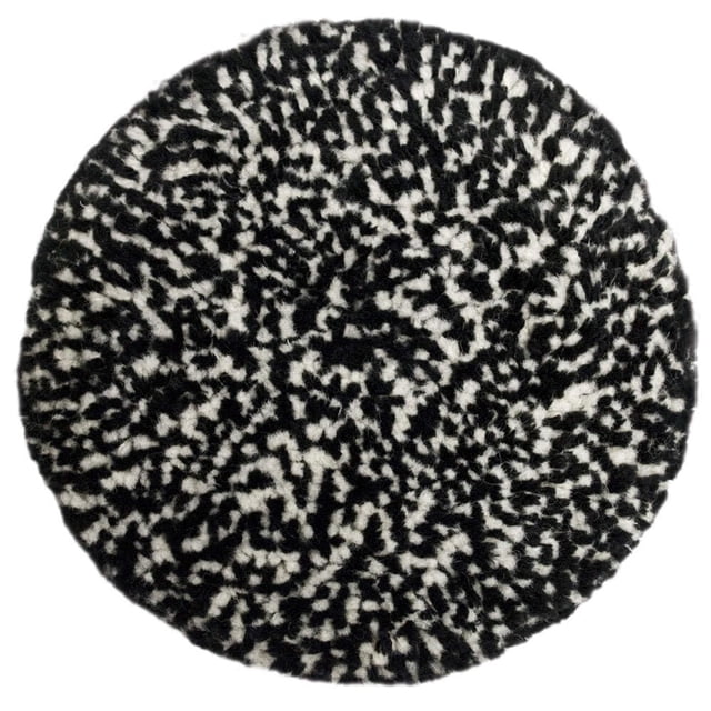 Compounding Pad Presta Wool, blanco y negro, corte pesado