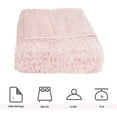 Junovo Soft Velvet Weighted Blanket,20lbs Queen Size Fluffy Heavy