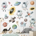 thumbnail image 2 of Vinil Decorativo Infantil Astronauta Cohete Nave Niño ó Bebe Dara Baby Syene VinDe249, 2 of 5