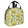 thumbnail image 2 of Sikiie Corn And Corn Oil Lunch Bag for Women & Men Adult Insulated Lunch Box, Food Lunch Containers Lunch Tote Bags for Work, Travel, Outdoor, 2 of 8